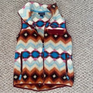 Patagonia Synchilla Fleece Full Zip Vest sty25495 Women’s Small Vintage Piece